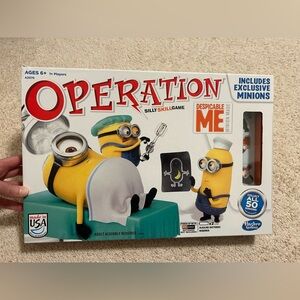 Hasbro Kid’s Despicable Me Operation Silly Skill
Game - Ages 3+